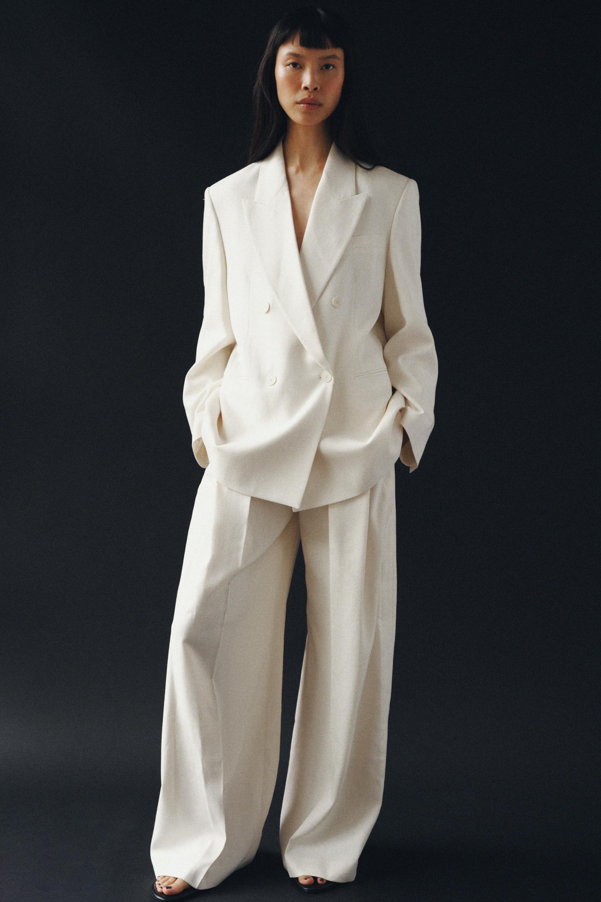 ZW COLLECTION OVERSIZED DOUBLE BREASTED BLAZER
